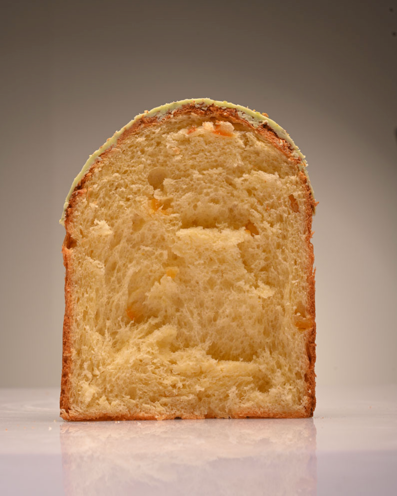 Panettone with candied fruit